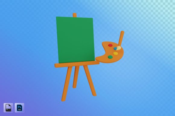 Art Class 3D Illustration: A New Dimension in Digital Creativity
