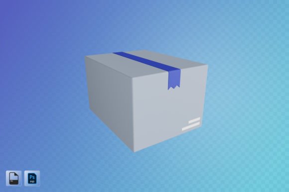 Cardboard Box 3D Illustration: A Versatile Tool for Creative and Practical Use