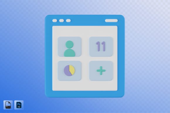 Dashboard 3D Illustration: A Strategic Tool for Visualizing Complex Data