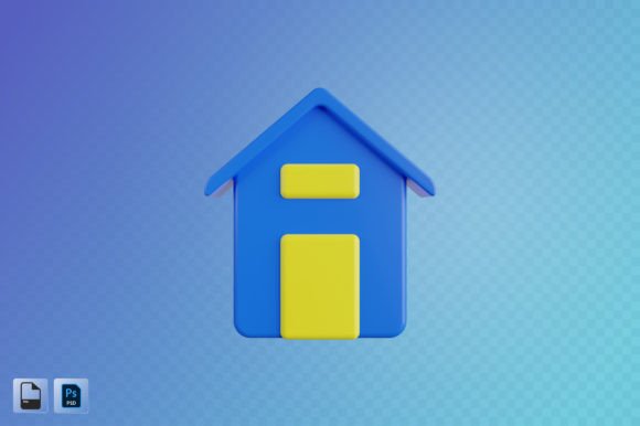 Home 3D Illustration: Transforming Space and Imagination