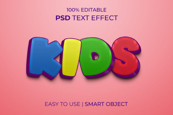 KIDS 3D Text Effect: A Creative Way to Engage Young Minds