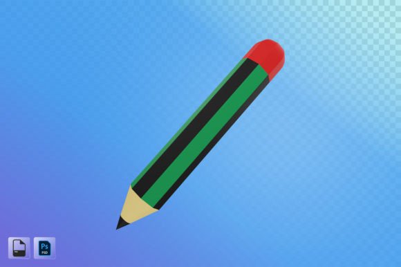 Pencil 3D Illustration: A Creative Tool for Visual Storytelling
