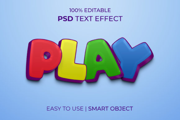 Play Editable 3d Text Effect
