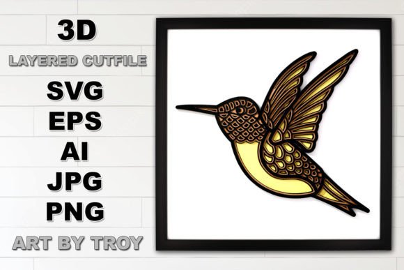 Revolutionizing Design: The Power of Hummingbird 3D Layered SVG Cut File