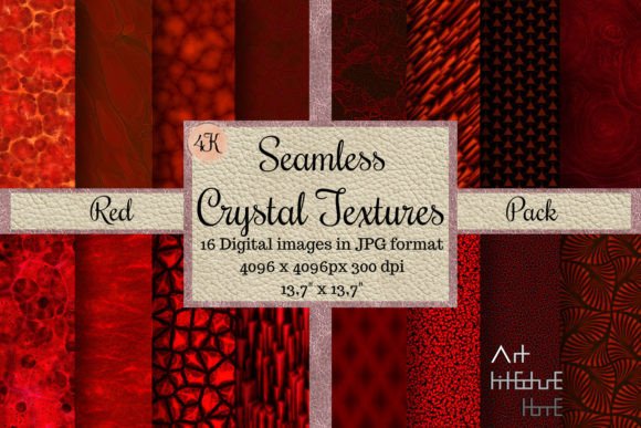Seamless Crystal Textures - Red Pack: A Strategic Tool for Creative and Professional Success