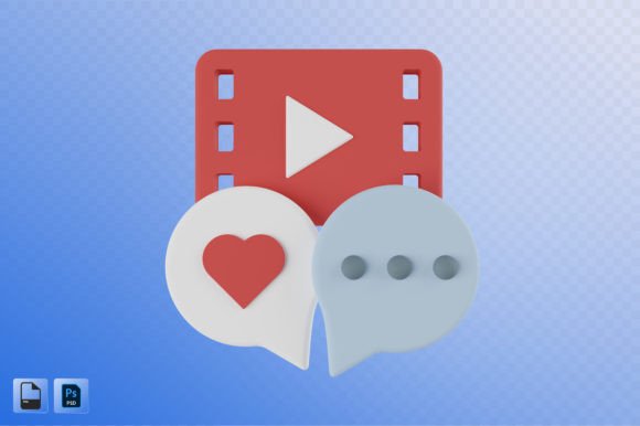 Social Engagement 3D Illustration: A New Dimension in Visual Communication