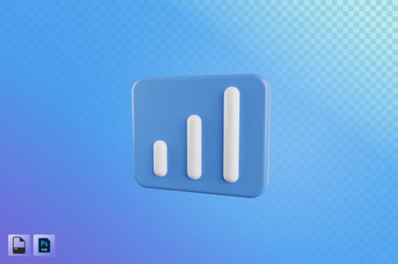 Statistic 3D Illustration: Transforming Data into Visual Narratives
